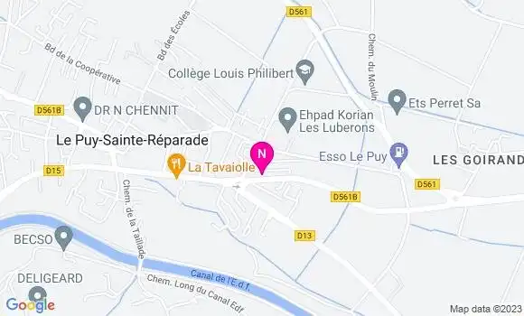 Localisation Mtre Picard Deyme Laura