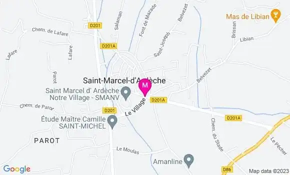 Localisation Mtre Saint Michel Camille