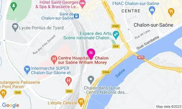 Localisation Mtre Rebeyrotte Nicolas