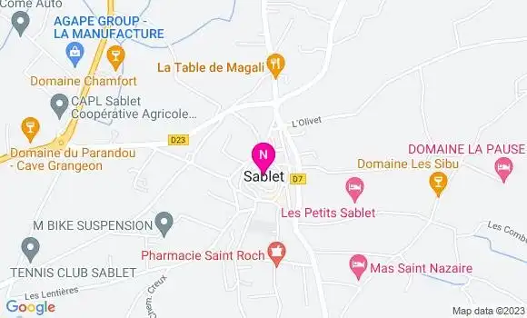 Localisation Mtre Geraud Vincent