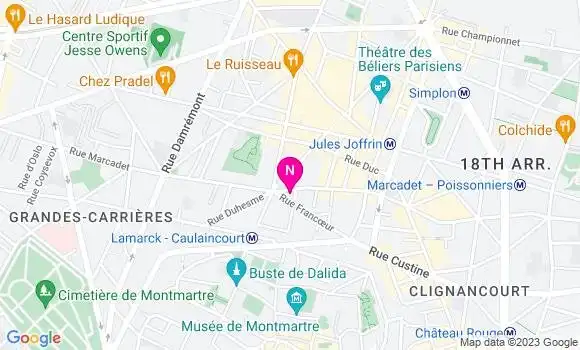 Localisation Mtre Assens Julie