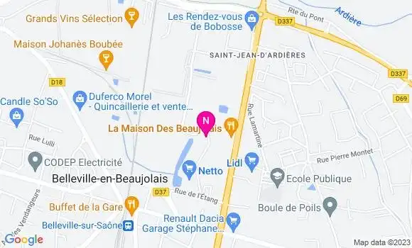 Localisation Mtre Gondran Carniel Anne Catherine