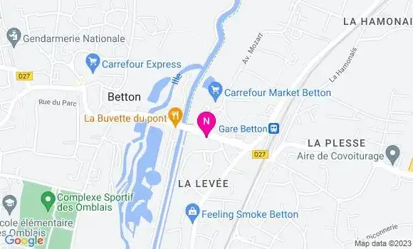 Localisation Mtre Savéan Mathieu