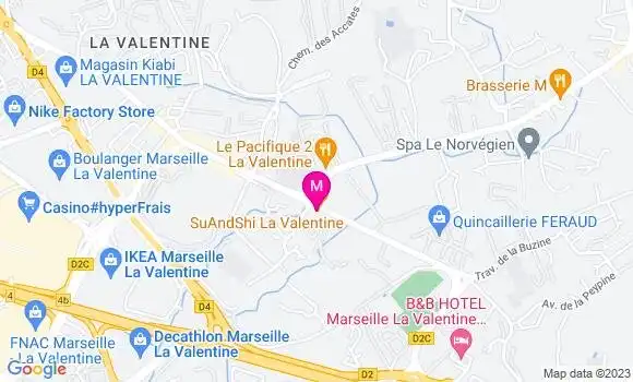 Localisation Mtre Blanc Michel