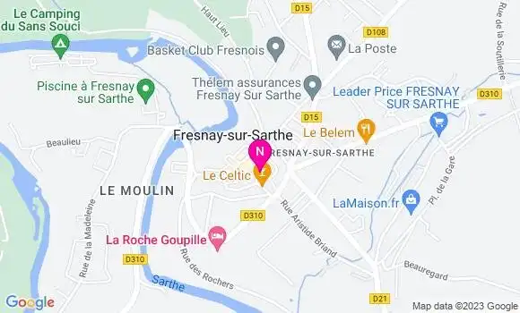 Localisation Mtre Evanno Benoît