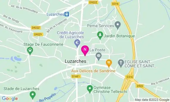 Localisation Mtre Dieulouard Bénédicte