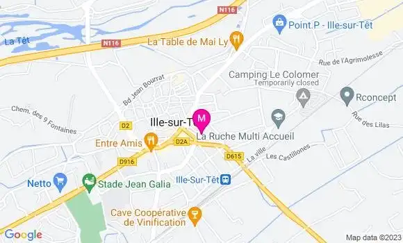 Localisation Mtre Rosas Nancy