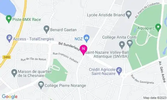 Localisation Mtre Albugues Florence