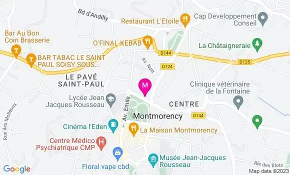 Localisation Mtre Dubois Lieven