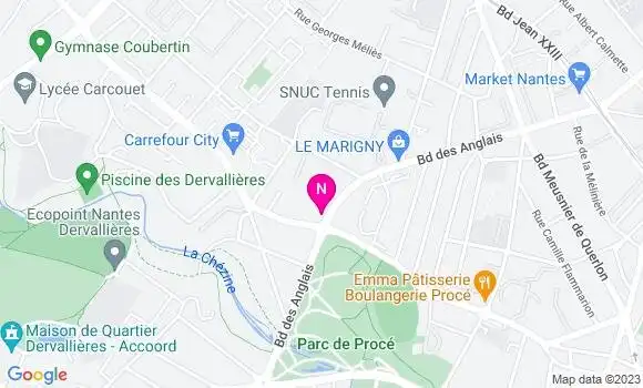 Localisation Mtre Boron Toussaint Mélanie