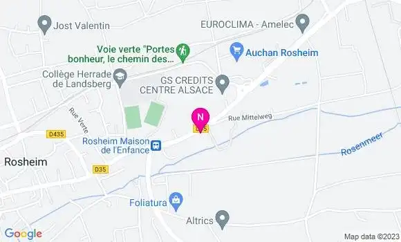 Localisation Mtre Biehler Claire