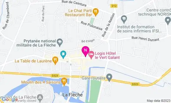 Localisation Mtre Sauret Elibié