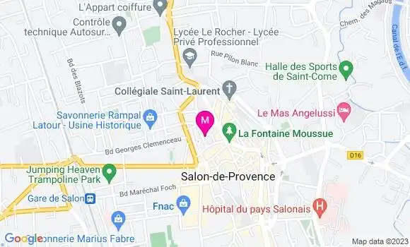 Localisation Mtre Clement Pierre