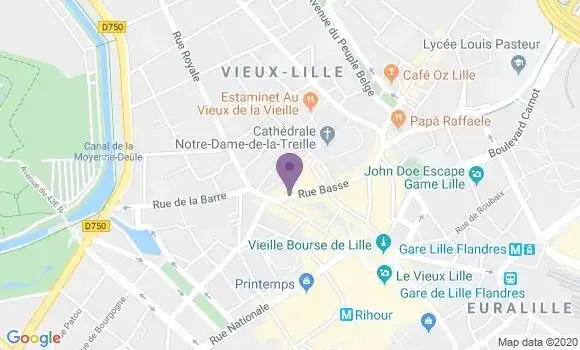 Localisation Mtre Grimond Edouard