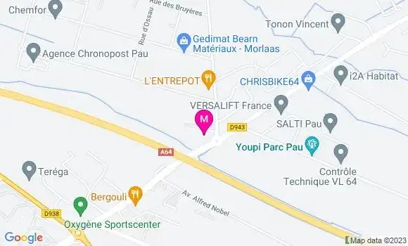 Localisation Mtre Laplace Eloïse
