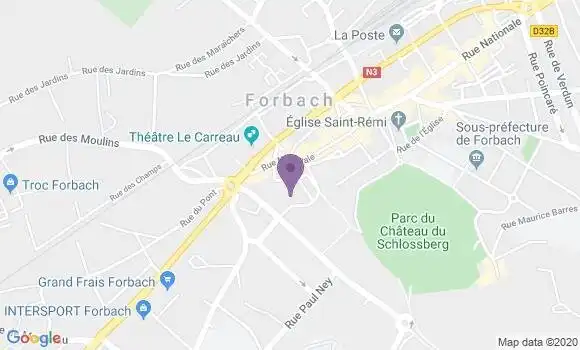 Localisation Mtre Schaub Jean
