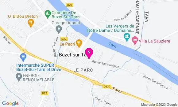 Localisation Mtre Bel Gambara Caroline