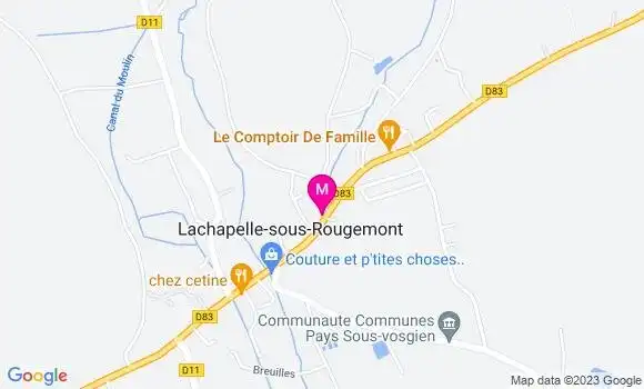 Localisation Mtre Peter Nicolas