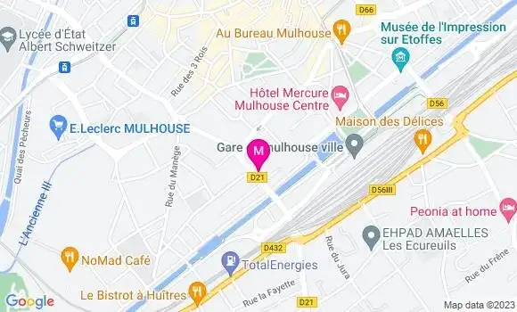 Localisation Mtre Frise Géraldine