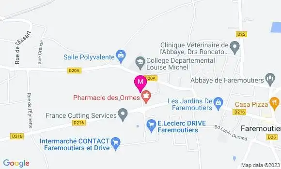 Localisation Mtre Smagghe Caroline