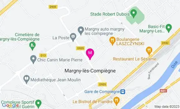 Localisation Mtre Claye Nicolas