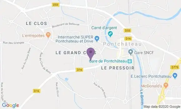 Localisation Mtre Mery Xavier