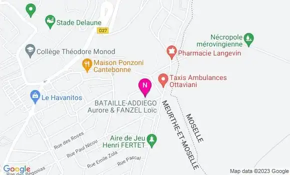 Localisation Mtre Fanzel Loïc
