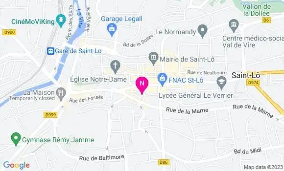 Localisation Mtre Dhondt Marie