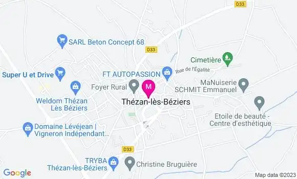 Localisation Mtre Martin Delort Marion