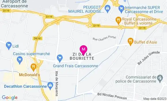 Localisation Mtre Arino Marie Françoise