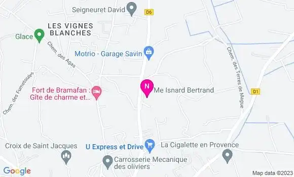 Localisation Mtre Testanière Claire