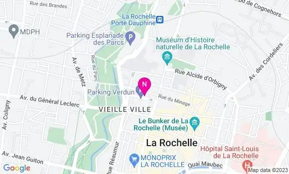 Localisation Mtre Chauvin David