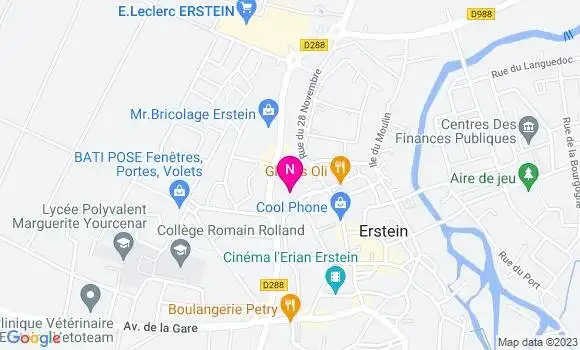 Localisation Mtre Mourer Matthieu