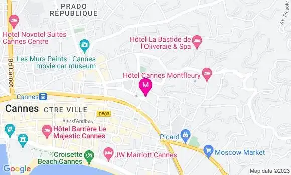 Localisation Mtre Vichoudis Stéphanie