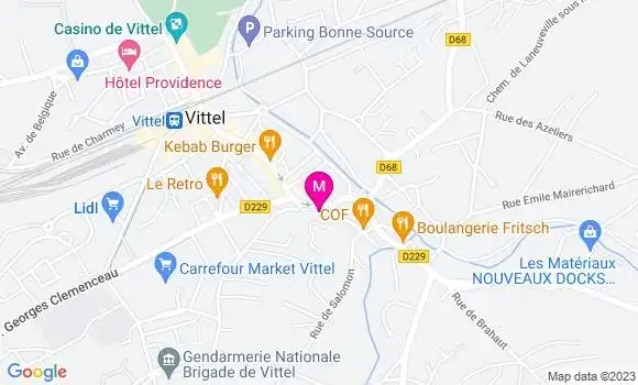 Localisation Mtre Bourgaux Juliana