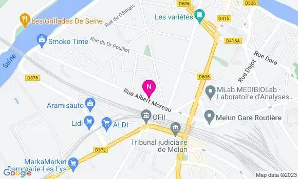Localisation Mtre Palcy Louis Sidney Marguerite