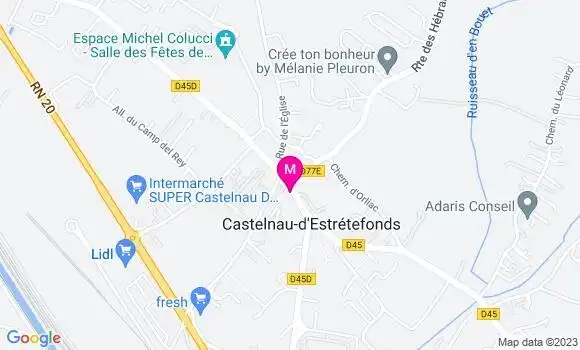 Localisation Mtre Pégoraro Corine