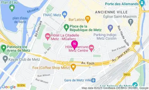 Localisation Mtre Allen Géraldine