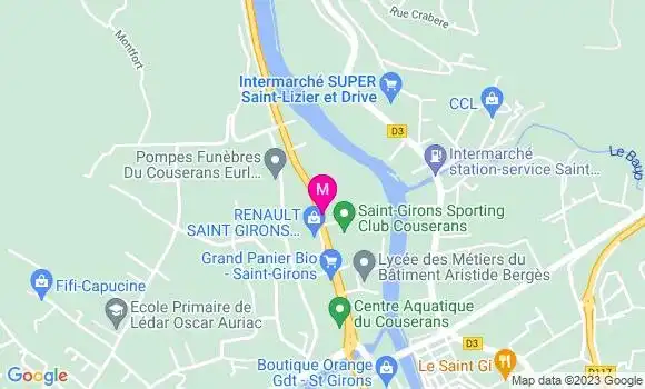 Localisation Mtre Legues Marie Laurence