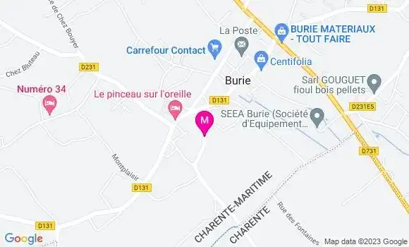 Localisation Mtre Leonard Claire