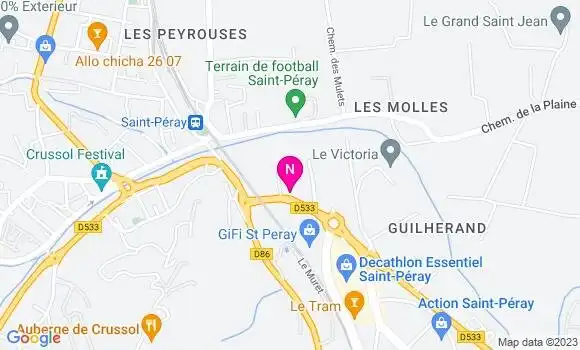 Localisation Mtre Dupre Elodie