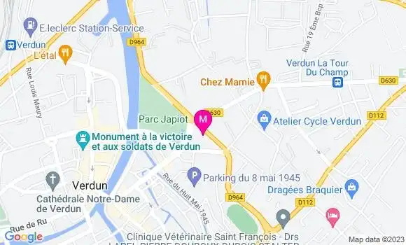 Localisation Mtre Rea Xavier