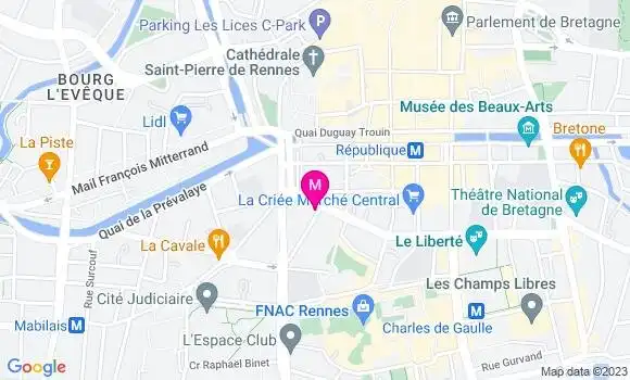 Localisation Mtre Painsar Guillaume