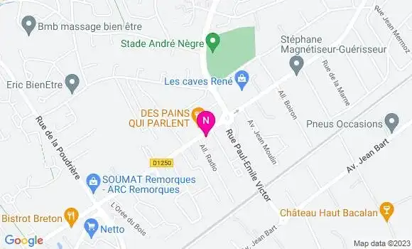 Localisation Mtre Crouvezier Cédric