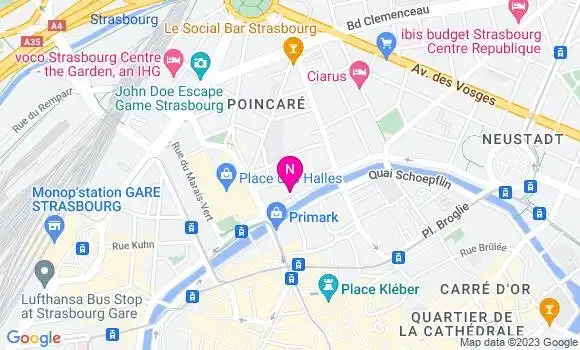 Localisation Mtre Walter Sarah