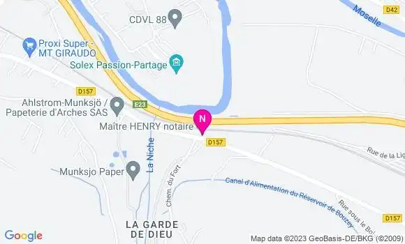 Localisation Mtre Henry Aurélie