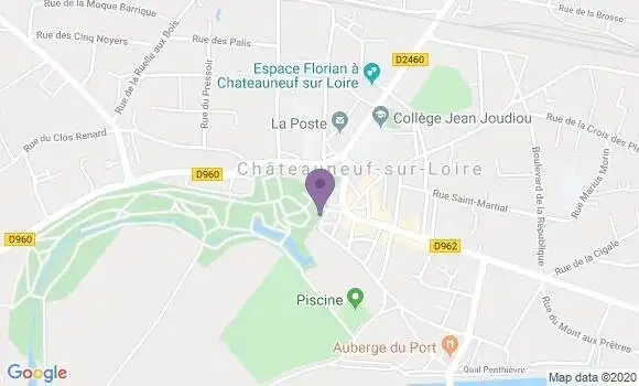Localisation Mtre Zind Fabienne