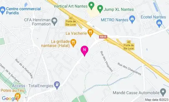Localisation Mtre Delmau Aurélie