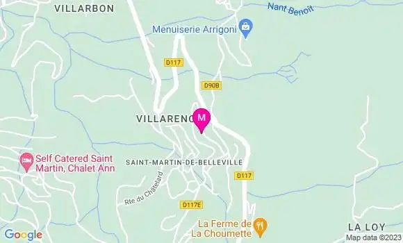 Localisation Mtre Rabeyrolles Muriel
