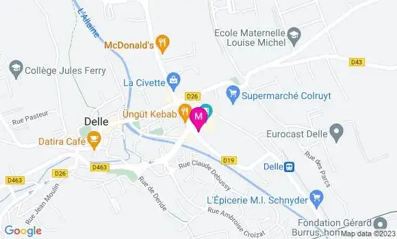 Localisation Mtre Lecoanet Aurélie
